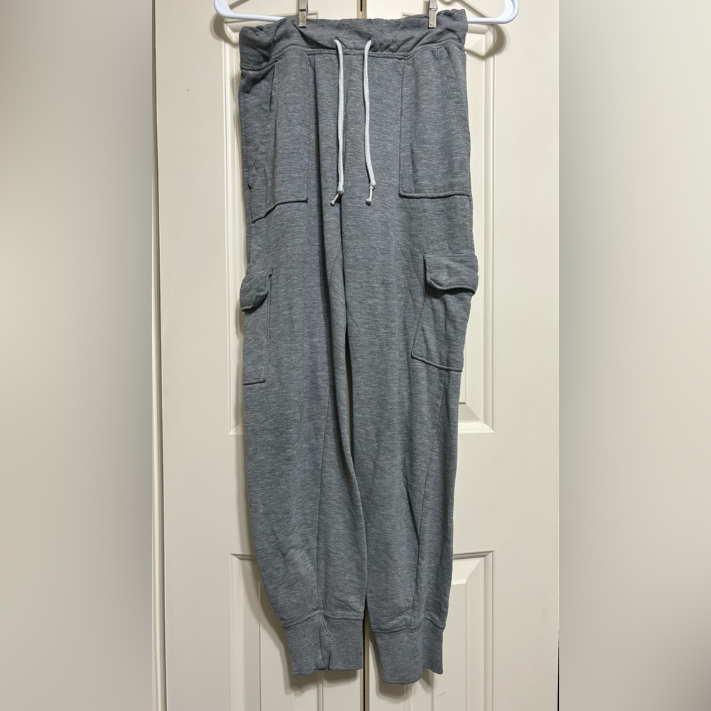 Grey sweatpants